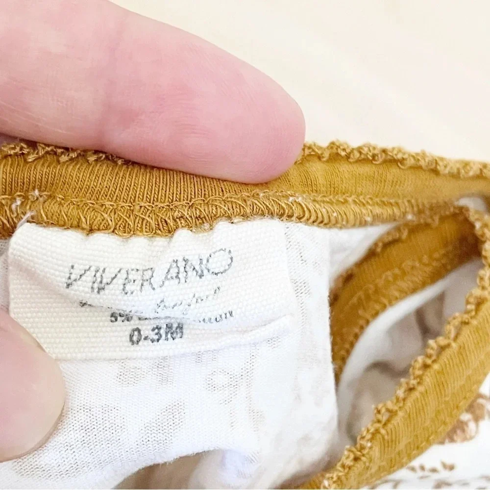 Viverano floral sleeper 0-3 months